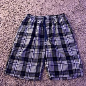 Plaid Pajama Shorts